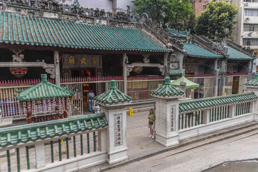 China - Hong Kong 107 - templo de Man Mo